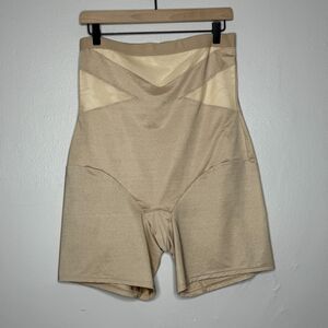 Cacique Ultra High-Waist Thigh‎ Shaper Plus Size 18/20 Slimming Shapewear